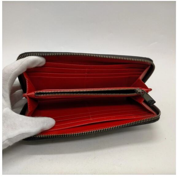 Christian Louboutin Long Wallet  Black Leather - Picture 5 of 9